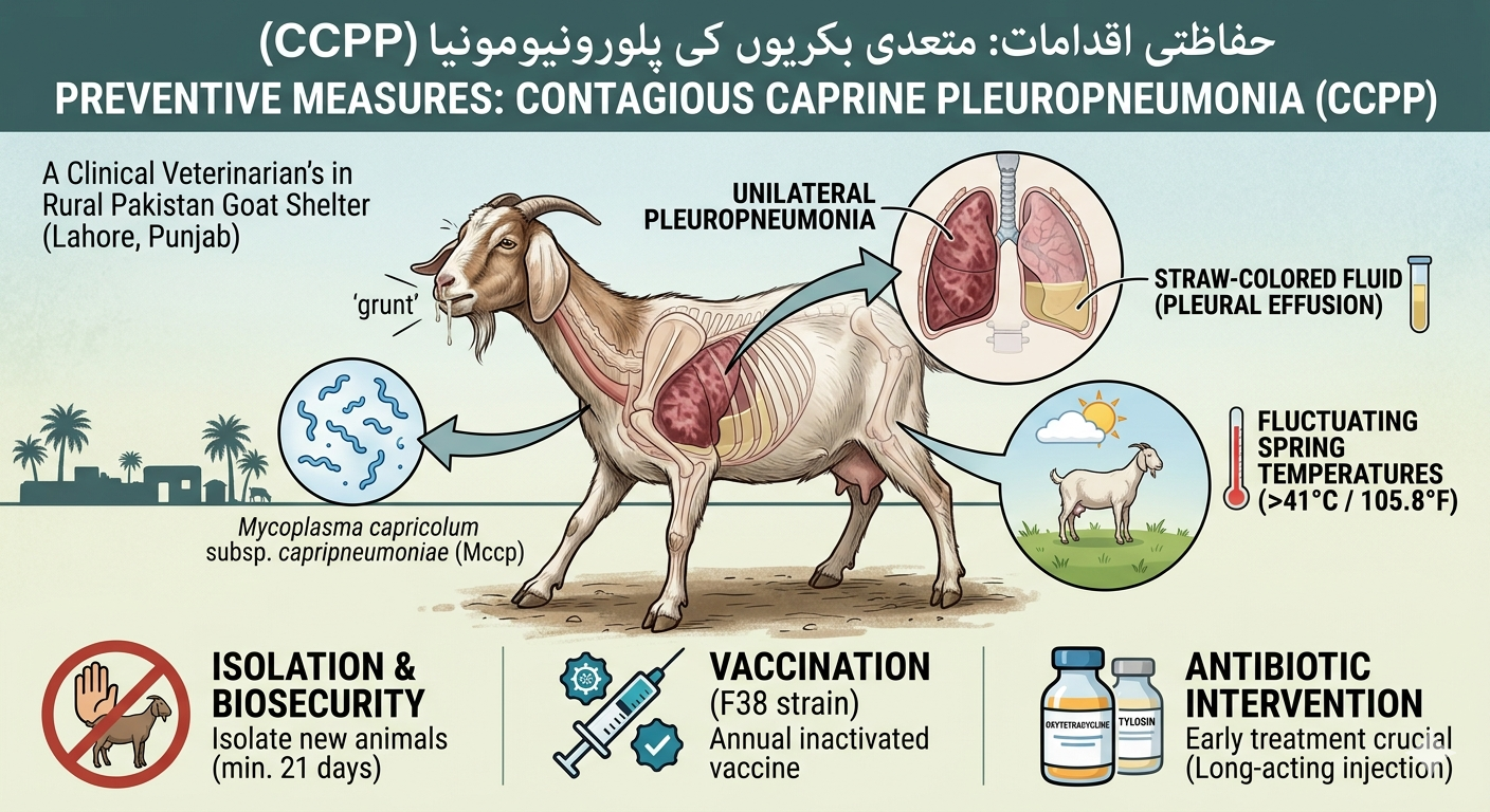 Contagious Caprine Pleuropneumonia (Goats)